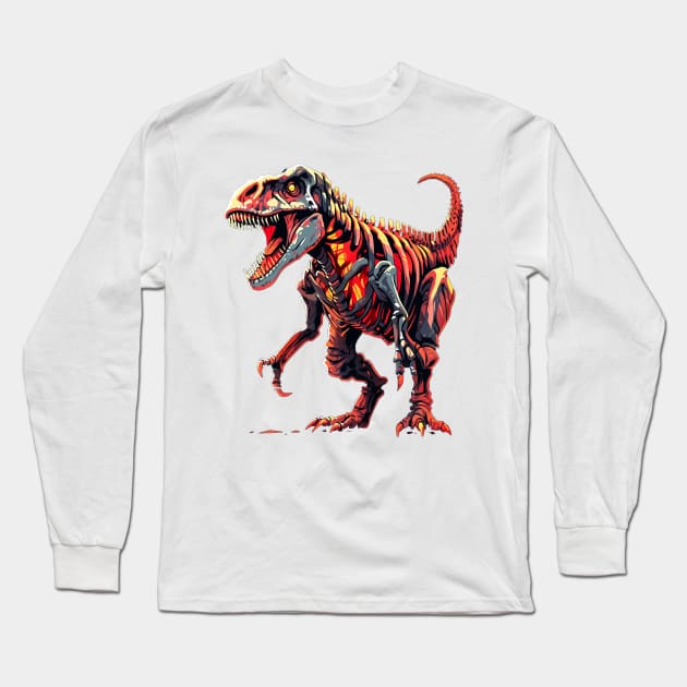 t rex Long Sleeve T-Shirt by skatermoment